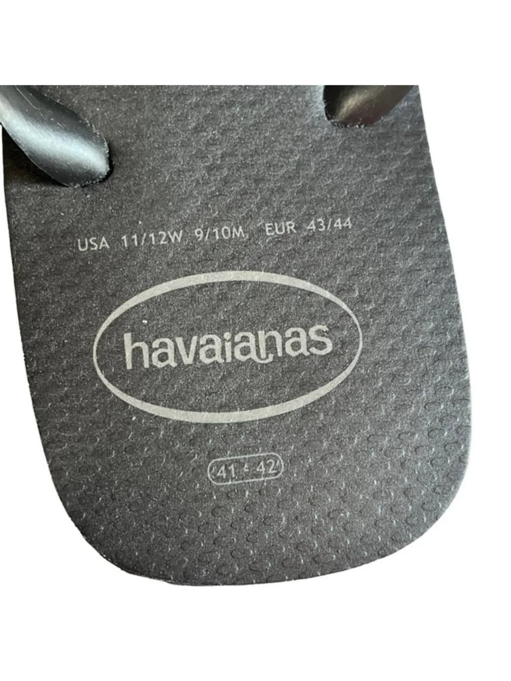 Havaianas Star Wars Flip Flops Black Red 11/12 Womens 9/10 Mens